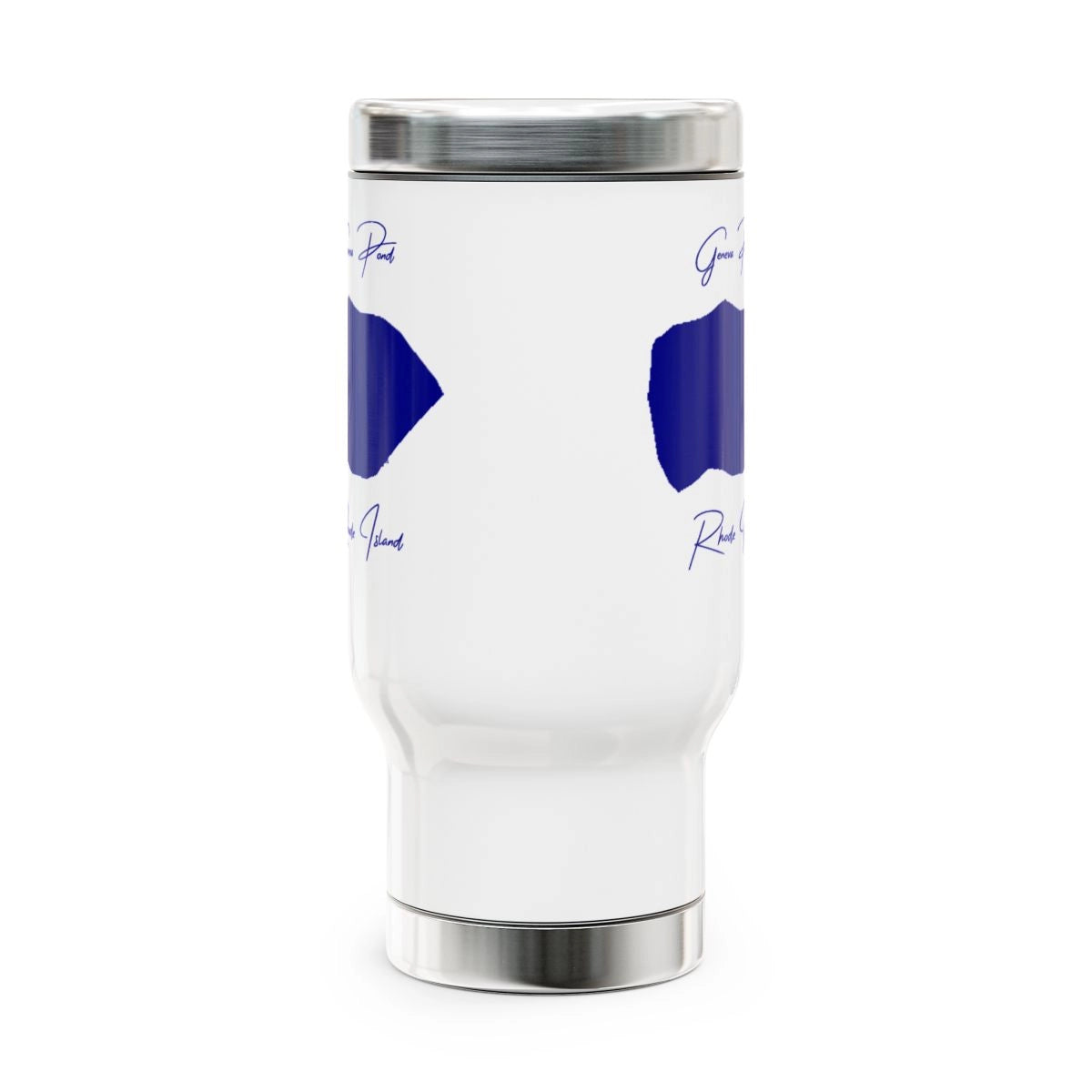Rhode Island Geneva Pond Travel Mug other position view from front 14oz.webp