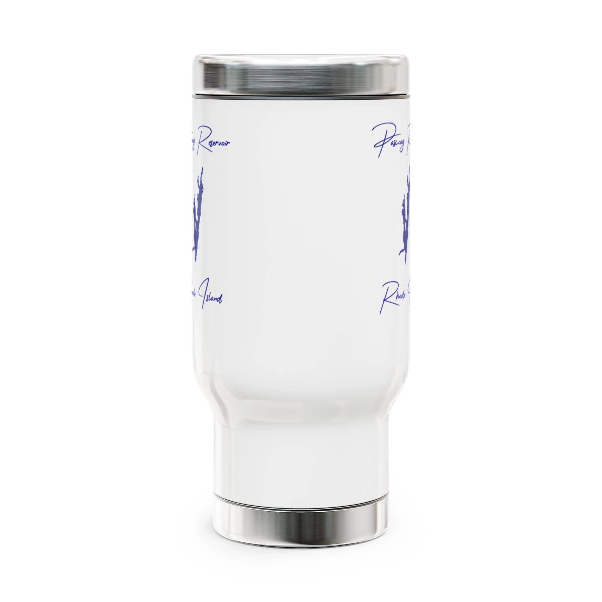 Rhode Island Pascoag Reservoir Travel Mug other position view from front 14oz.webp