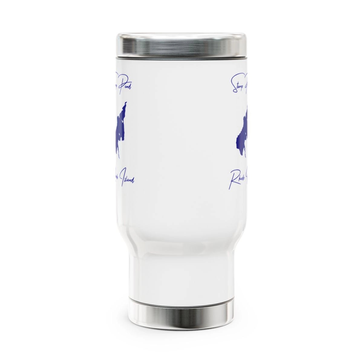 Rhode Island Stump Pond Travel Mug other position view from front 14oz.webp
