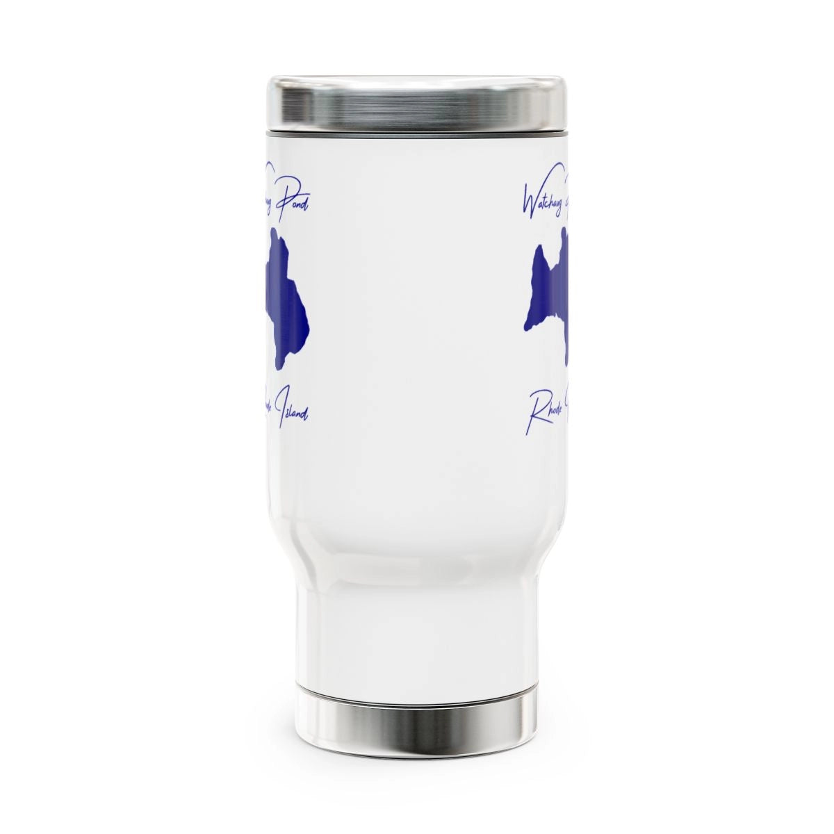 Rhode Island Watchaug Pond Travel Mug other position view from front 14oz.webp