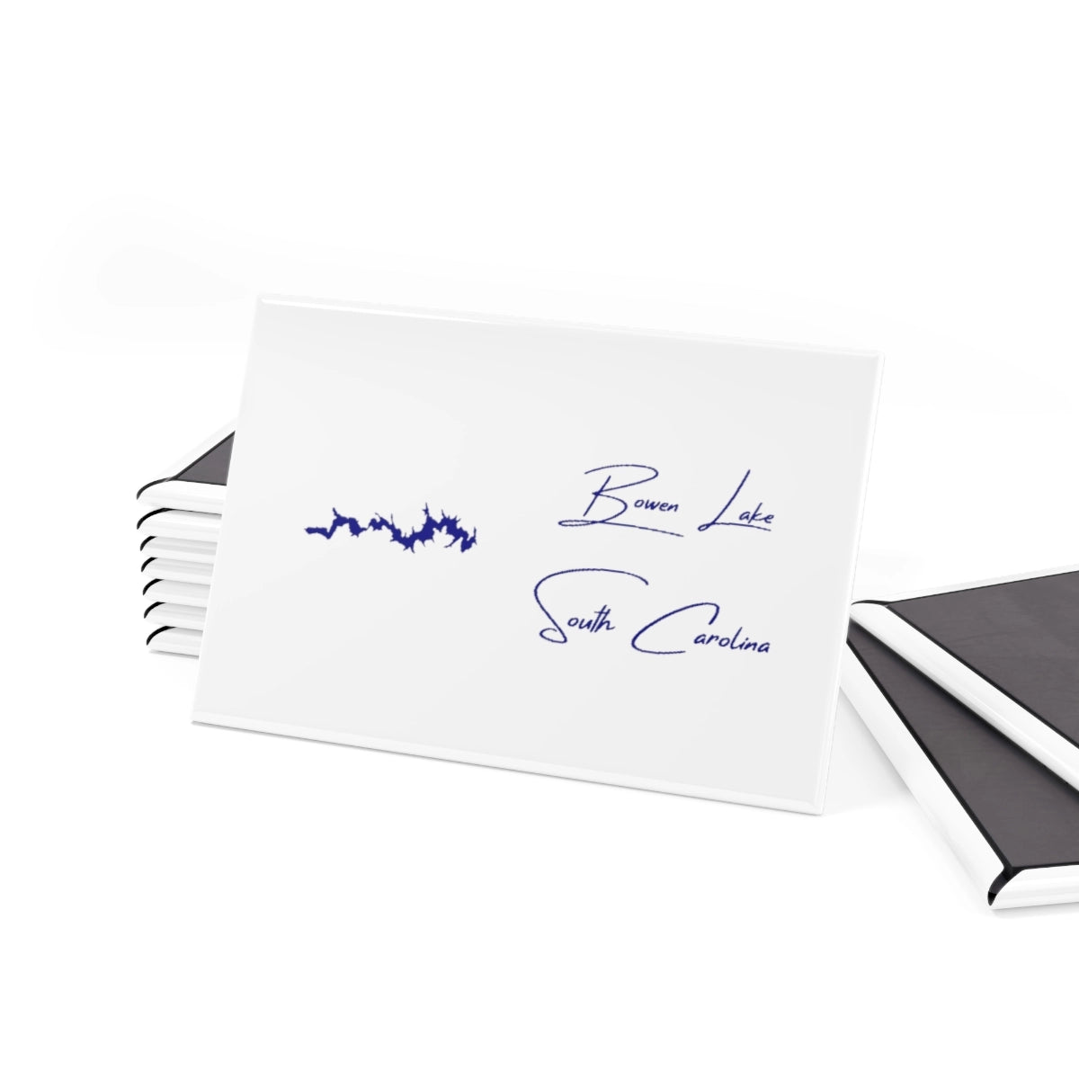 South Carolina Bowen Lake Magnet front position view from set 2 x 3.webp