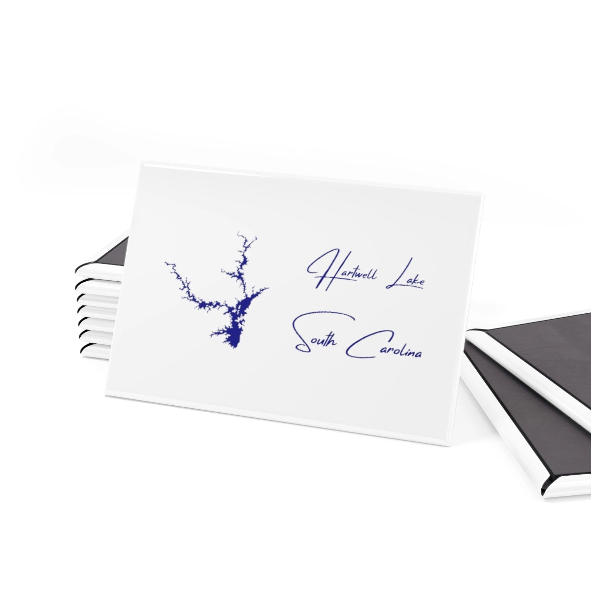 South Carolina Hartwell Lake Magnet front position view from set 2 x 3.webp