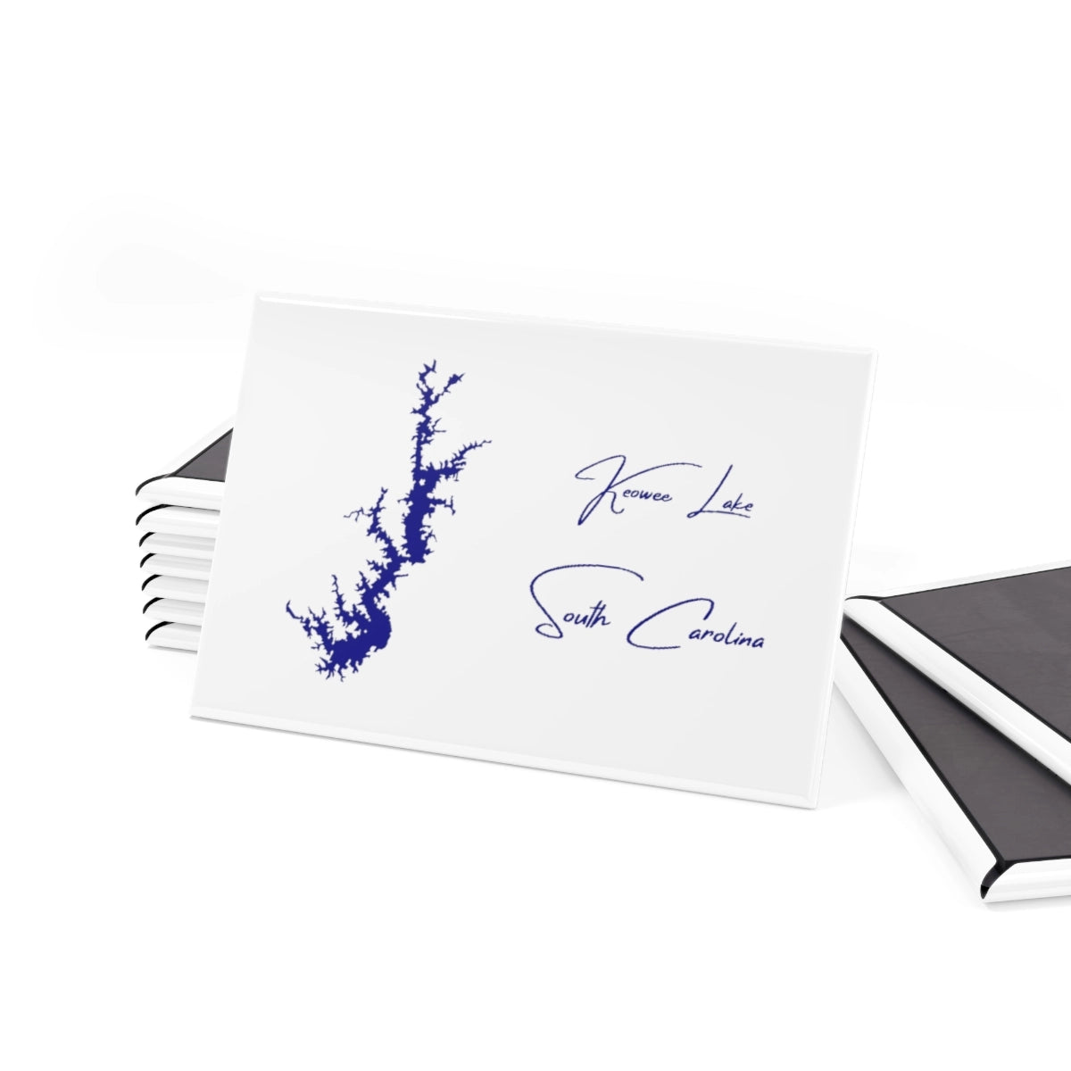 South Carolina Keowee Lake Magnet front position view from set 2 x 3.webp