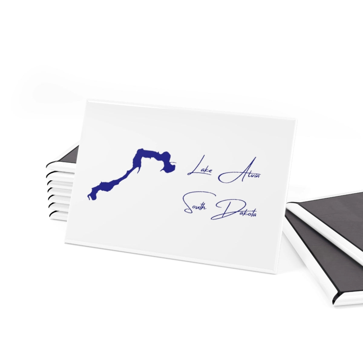 South Dakota Lake Alvin Magnet front position view from set 2 x 3.webp