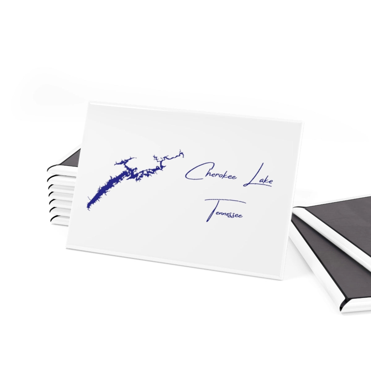 Tennessee Cherokee Lake Magnet front position view from set 2 x 3.webp