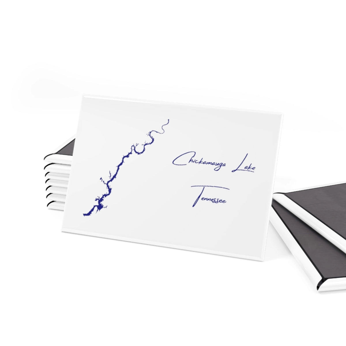 Tennessee Chickamauga Lake Magnet front position view from set 2 x 3.webp