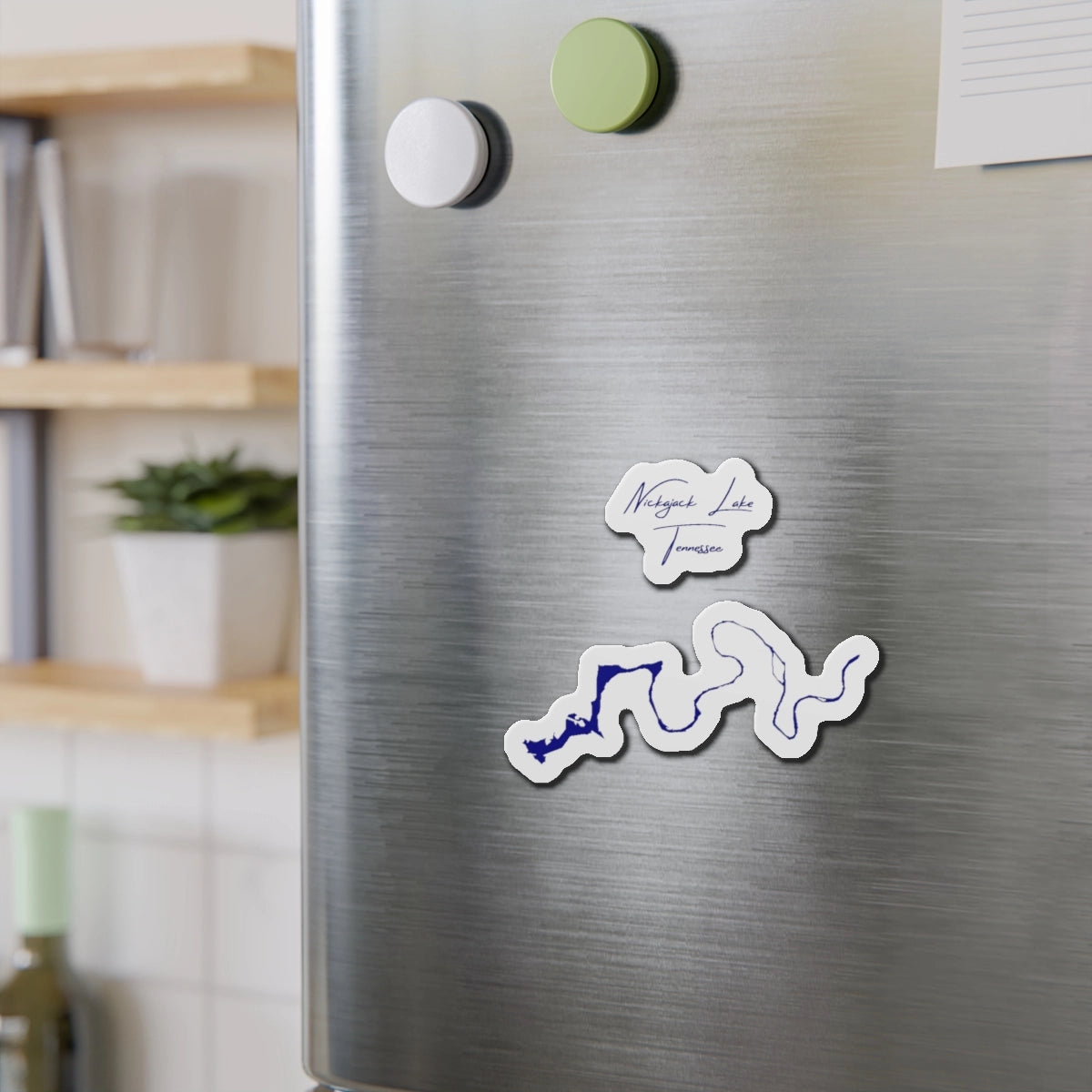 Tennessee Nickajack Lake Die Cut Magnet front position view from context-2 4 x 4.webp