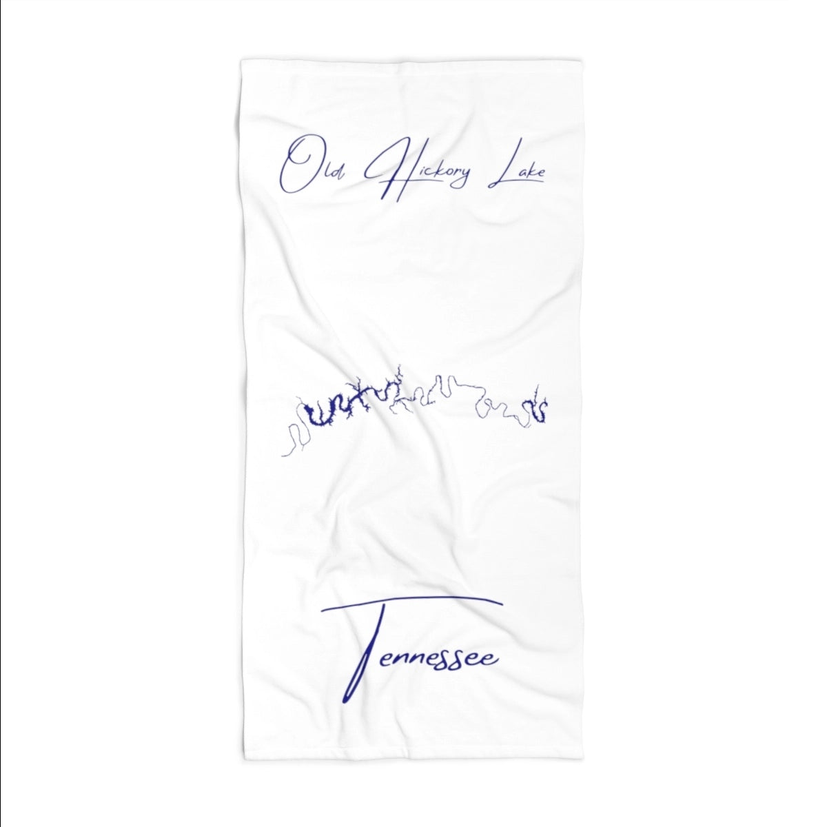 Tennessee Old Hickory Lake Beach Towel front position view from front 36 x 72.webp