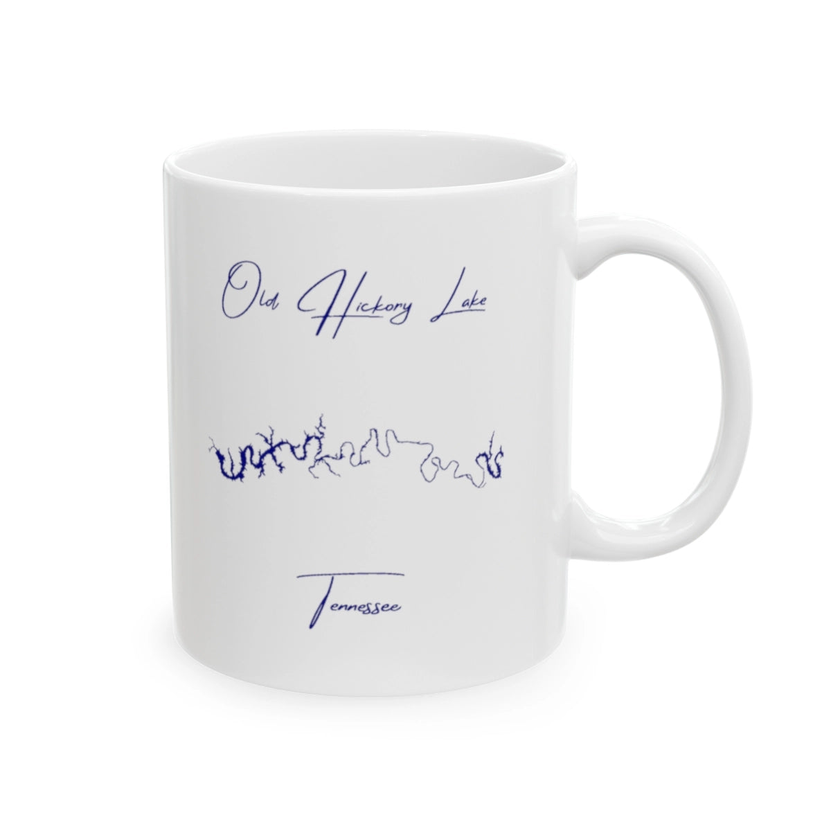 Tennessee Old Hickory Lake Ceramic Mug other position view from right 11oz.webp