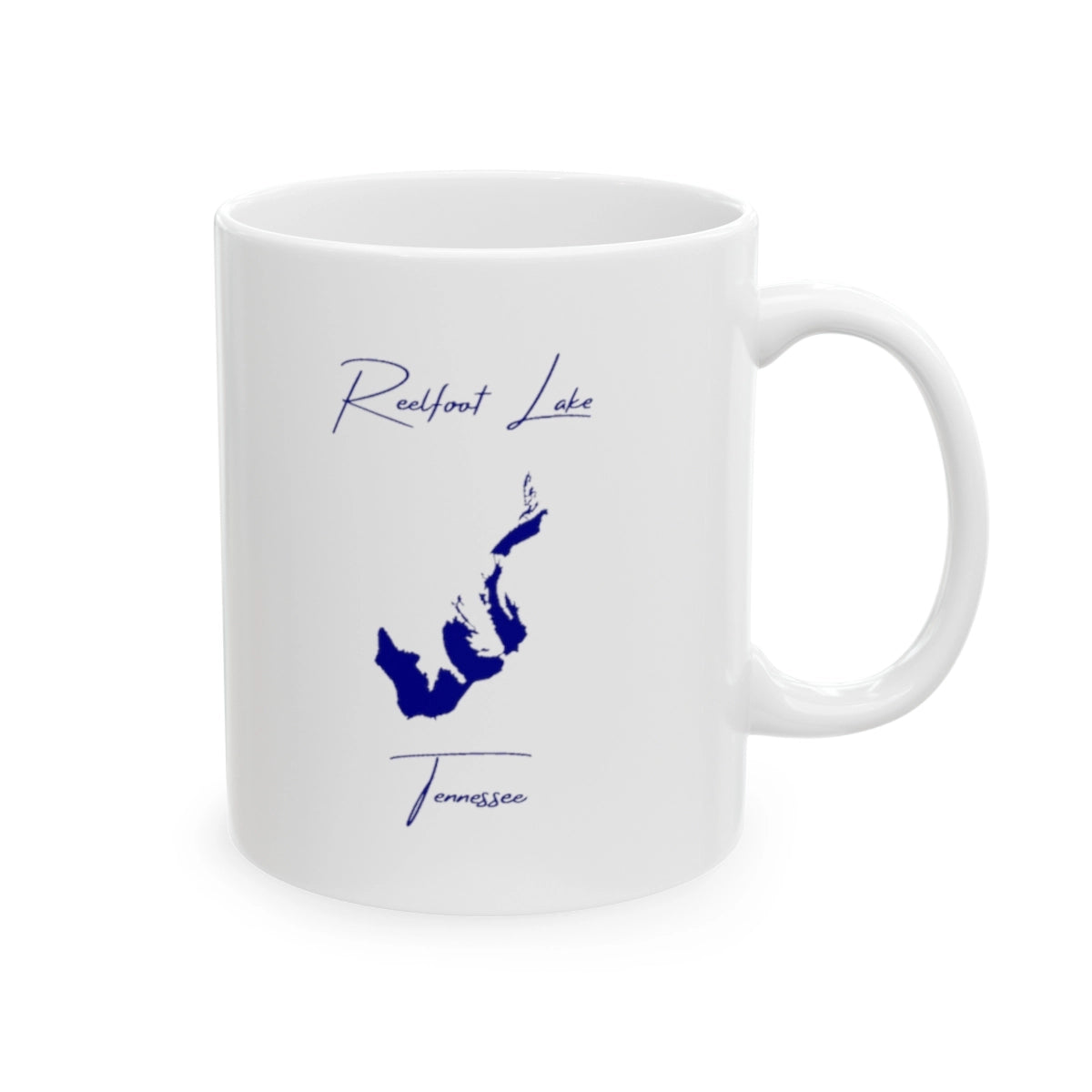 Tennessee Reelfoot Lake Ceramic Mug other position view from right 11oz.webp