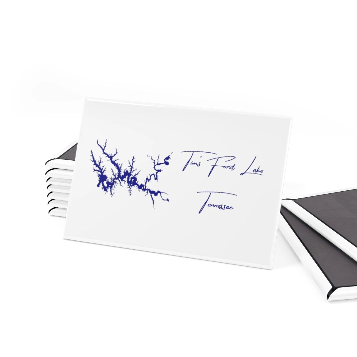 Tennessee Tim's Ford Lake Magnet front position view from set 2 x 3.webp