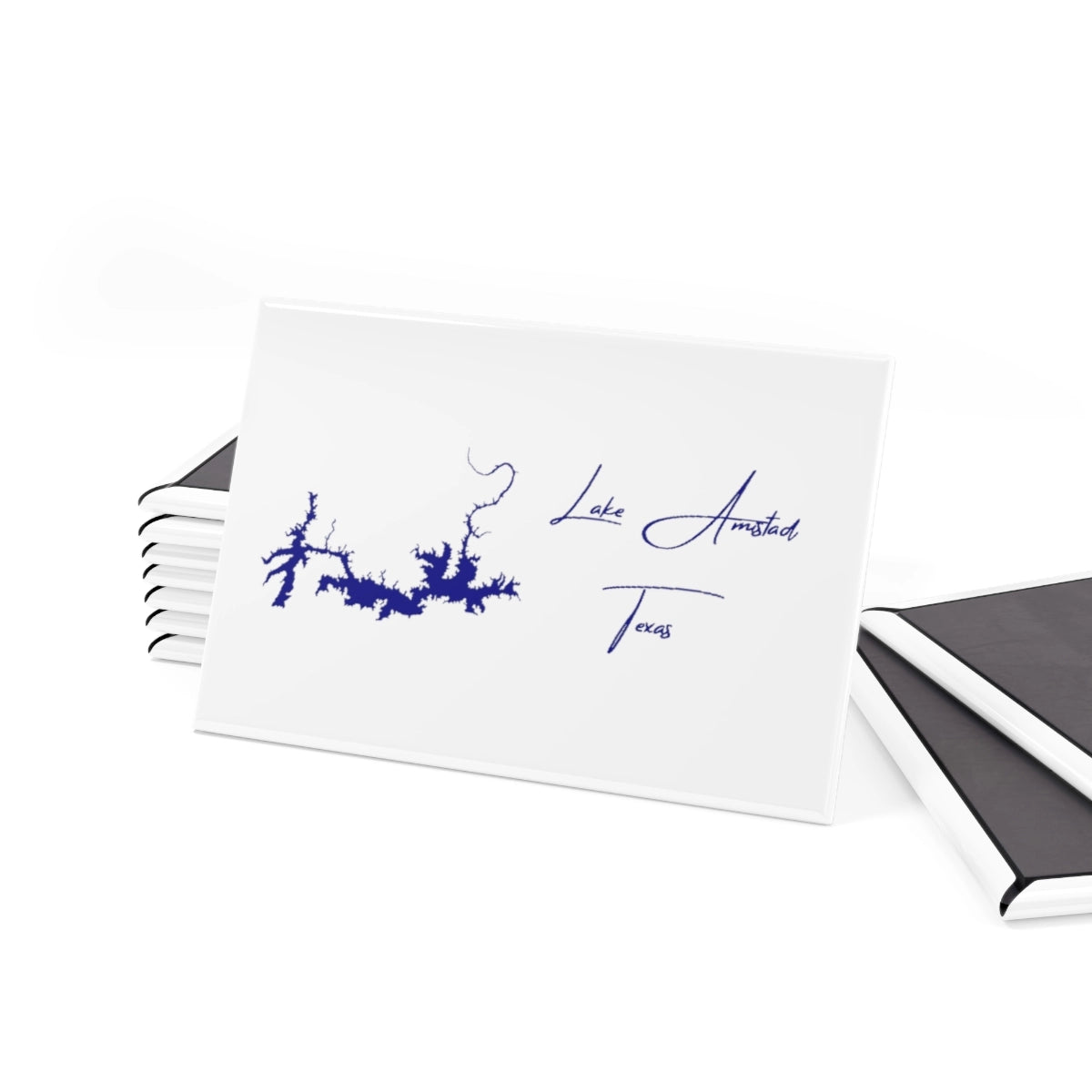 Texas Lake Amistad Magnet front position view from set 2 x 3.webp