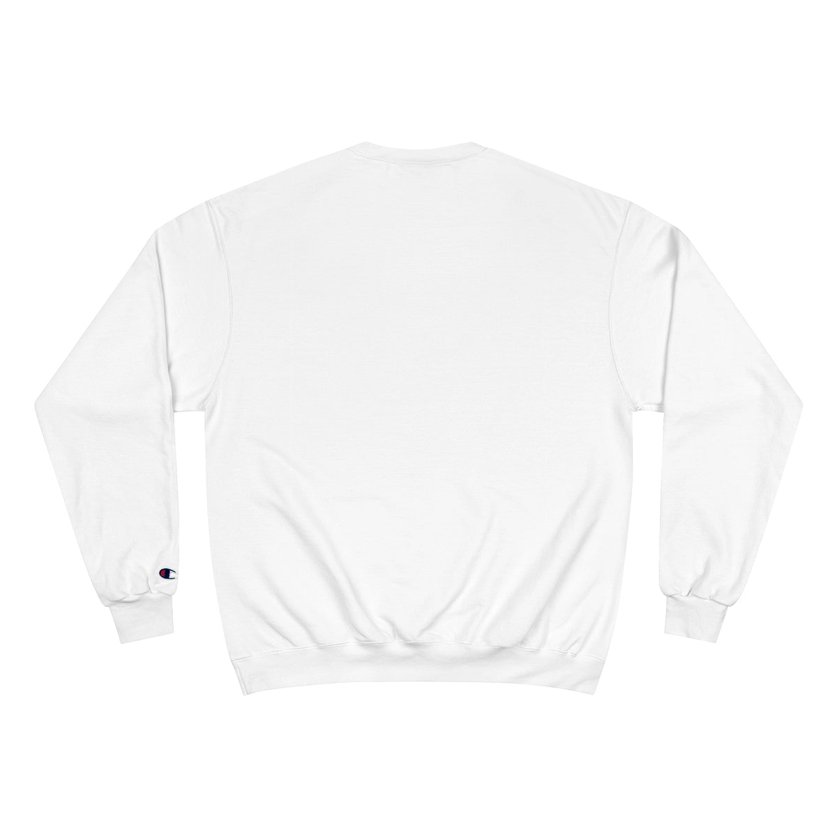 Texas Lake Conroe Sweatshirt back position view from back white.webp