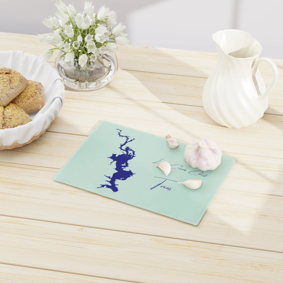 Texas Lake Corpus Christi Cutting Board other position view from context-1 small.webp