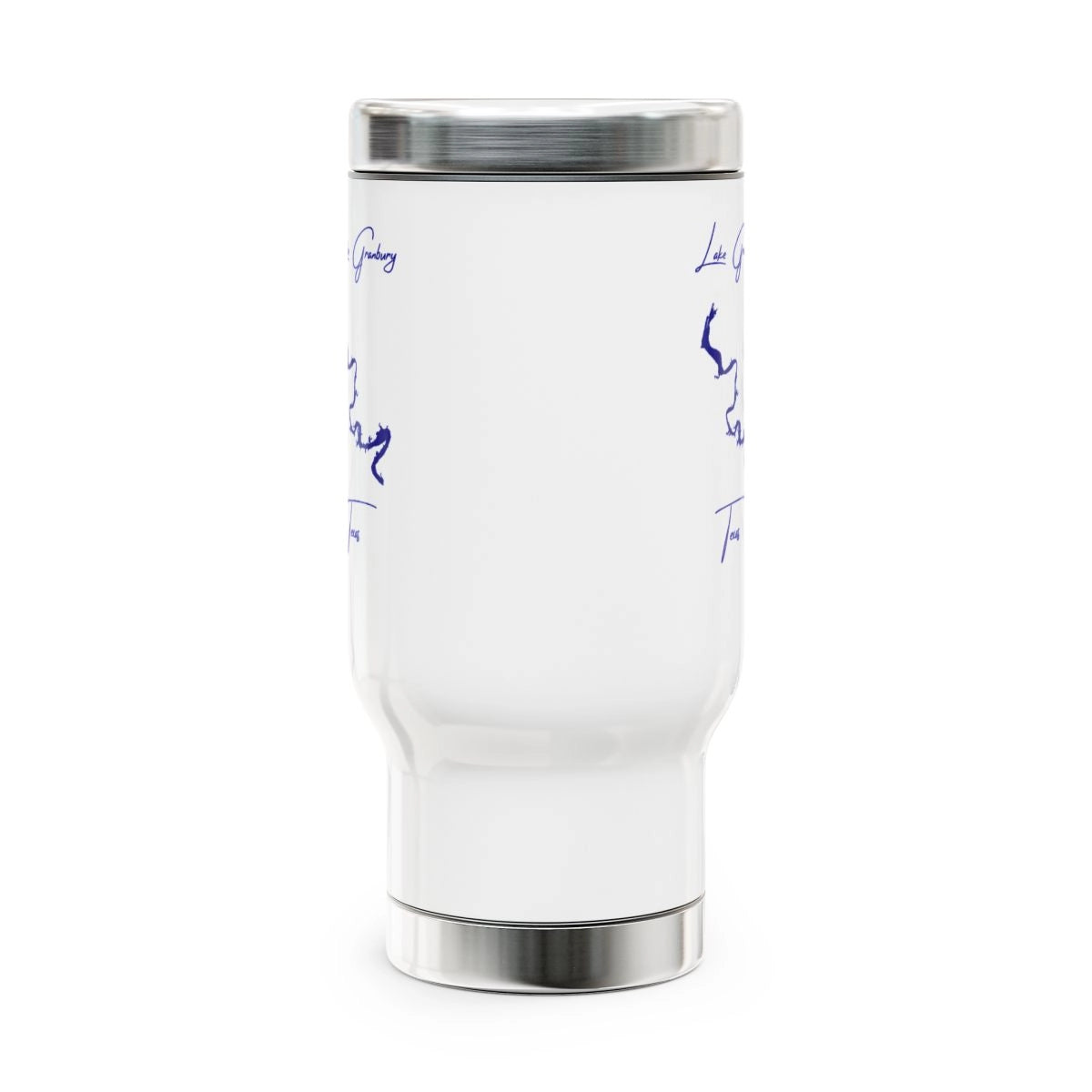 Texas Lake Granbury Travel Mug other position view from front 14oz.webp