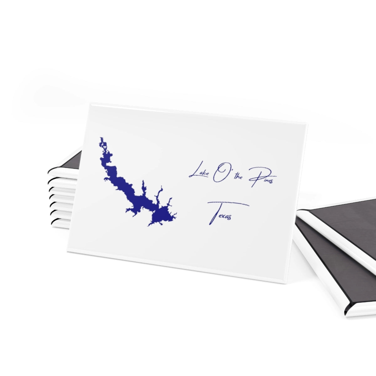 Texas Lake O' the Pines Magnet front position view from set 2 x 3.webp