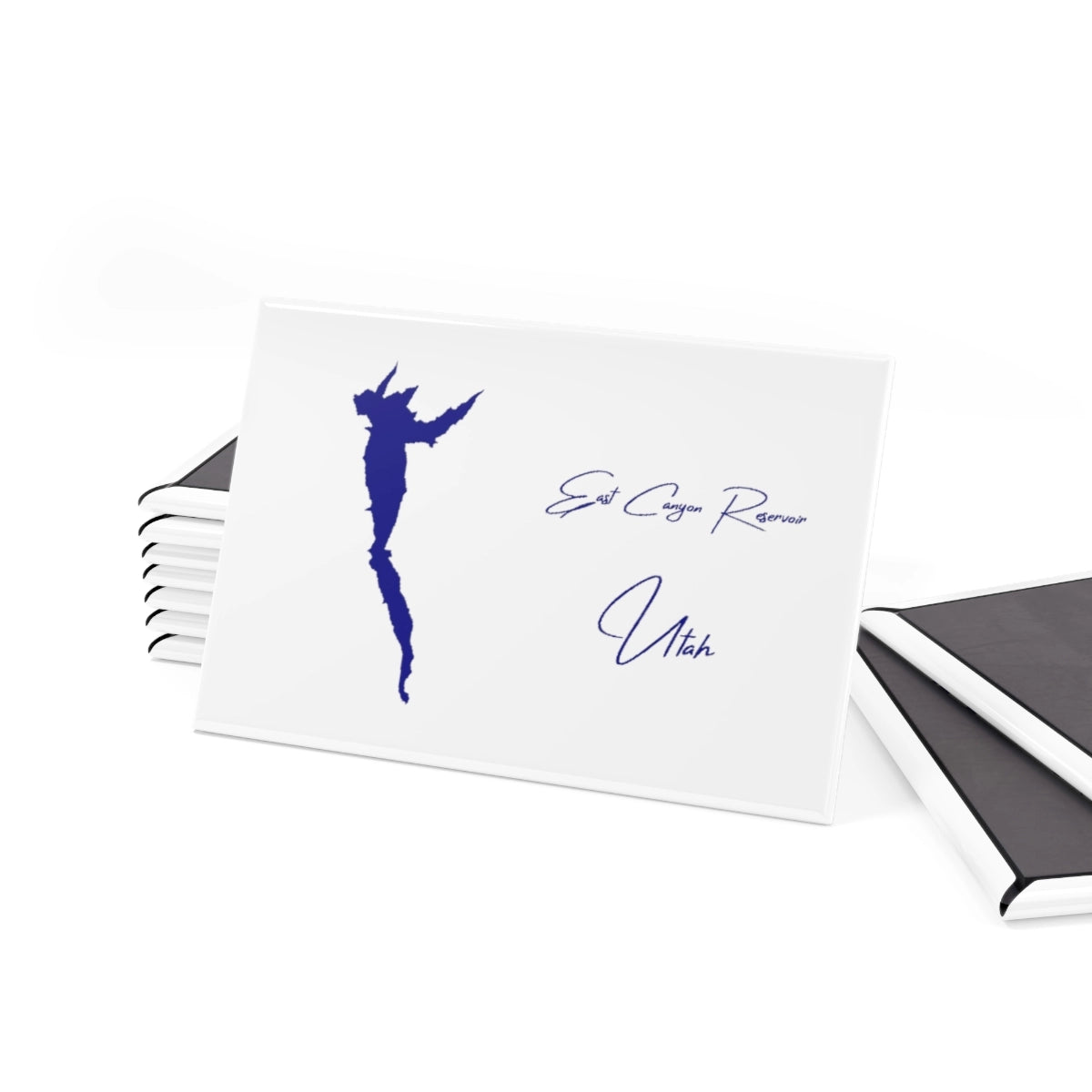 Utah East Canyon Reservoir Magnet front position view from set 2 x 3.webp