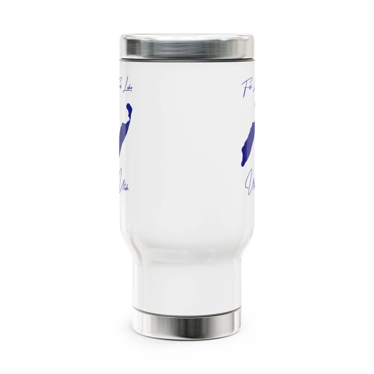 Utah Fish Lake Travel Mug other position view from front 14oz.webp
