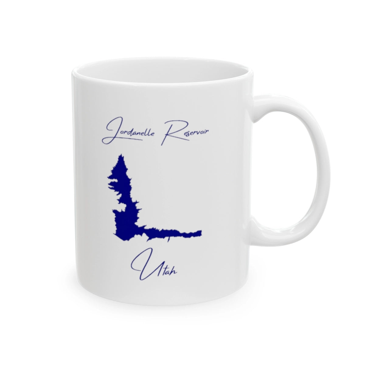 Utah Jordanelle Reservoir Ceramic Mug other position view from right 11oz.webp