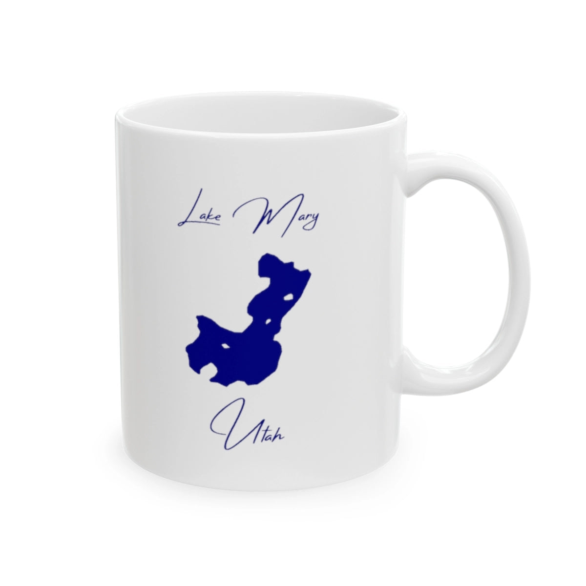 Utah Lake Mary Ceramic Mug other position view from right 11oz.webp