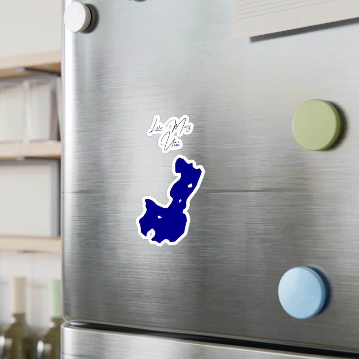 Utah Lake Mary Vinyl Decal other position view from context-2 4 x 6.webp