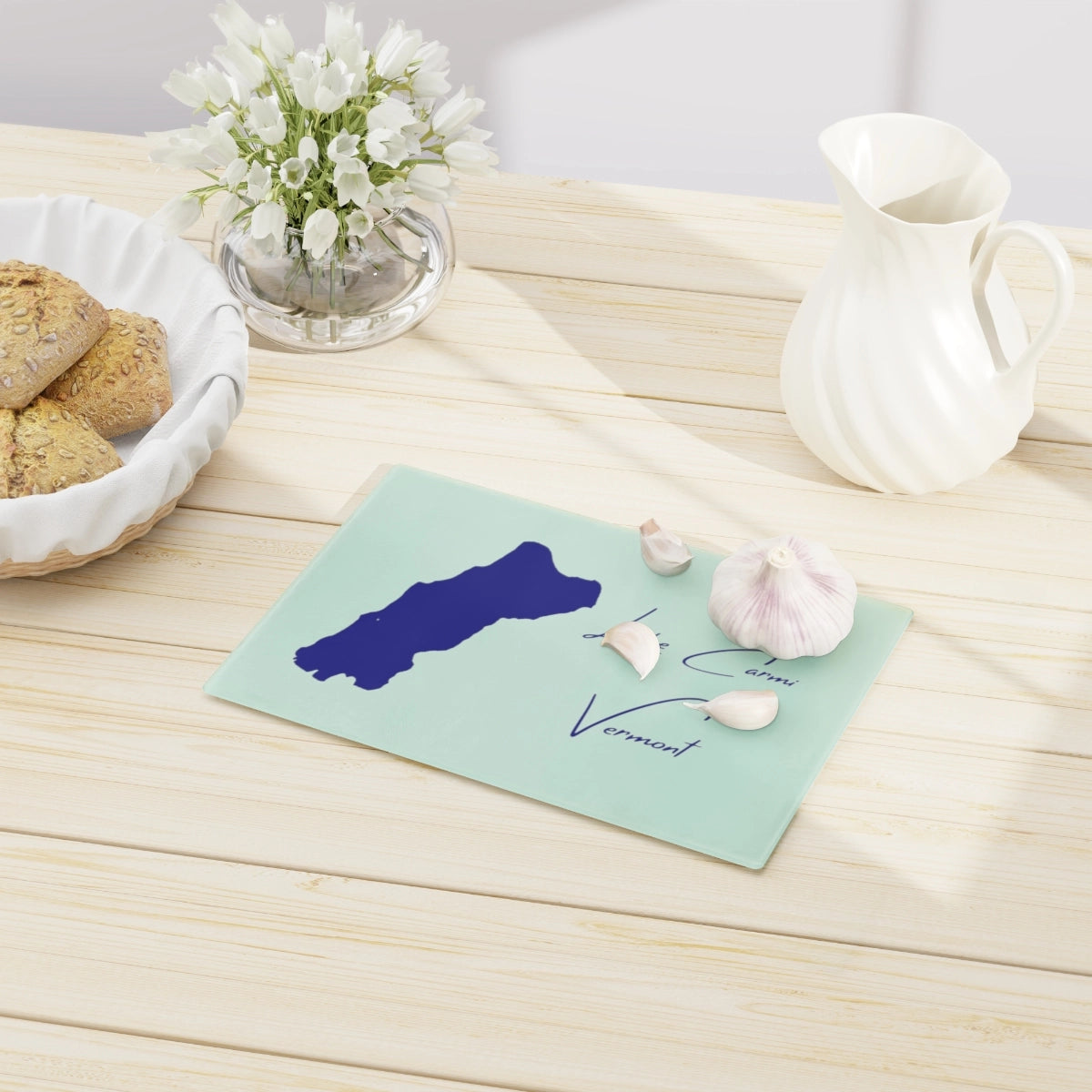 Vermont Lake Carmi Cutting Board other position view from context-1 small.webp