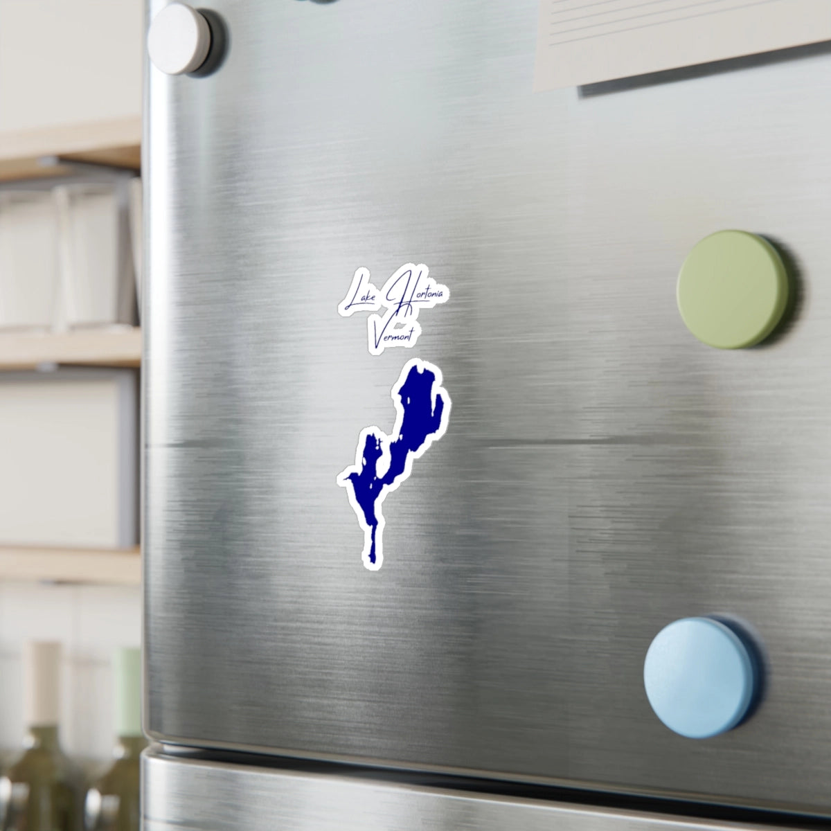 Vermont Lake Hortonia Vinyl Decal other position view from context-2 4 x 6.webp