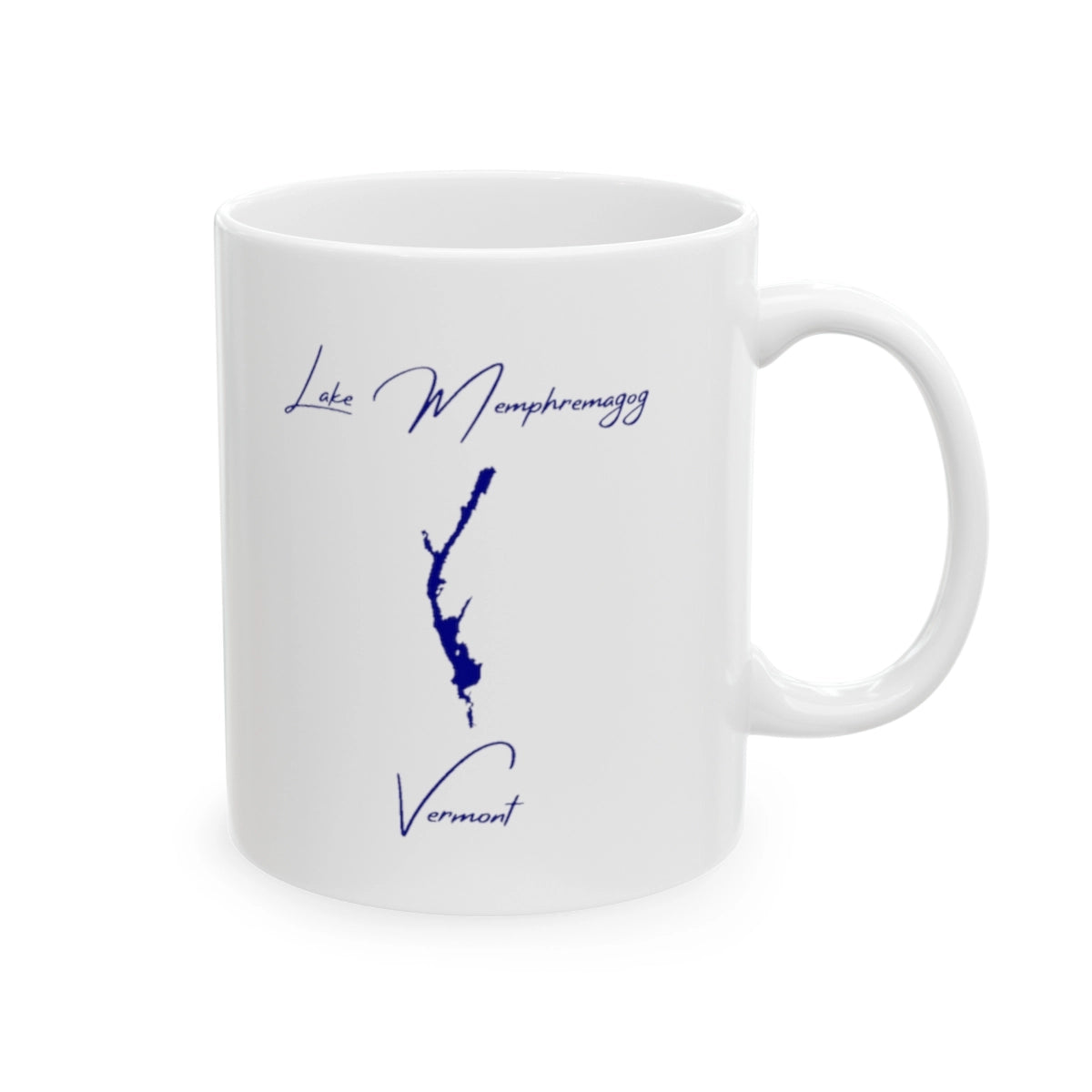 Vermont Lake Memphremagog Ceramic Mug other position view from right 11oz.webp