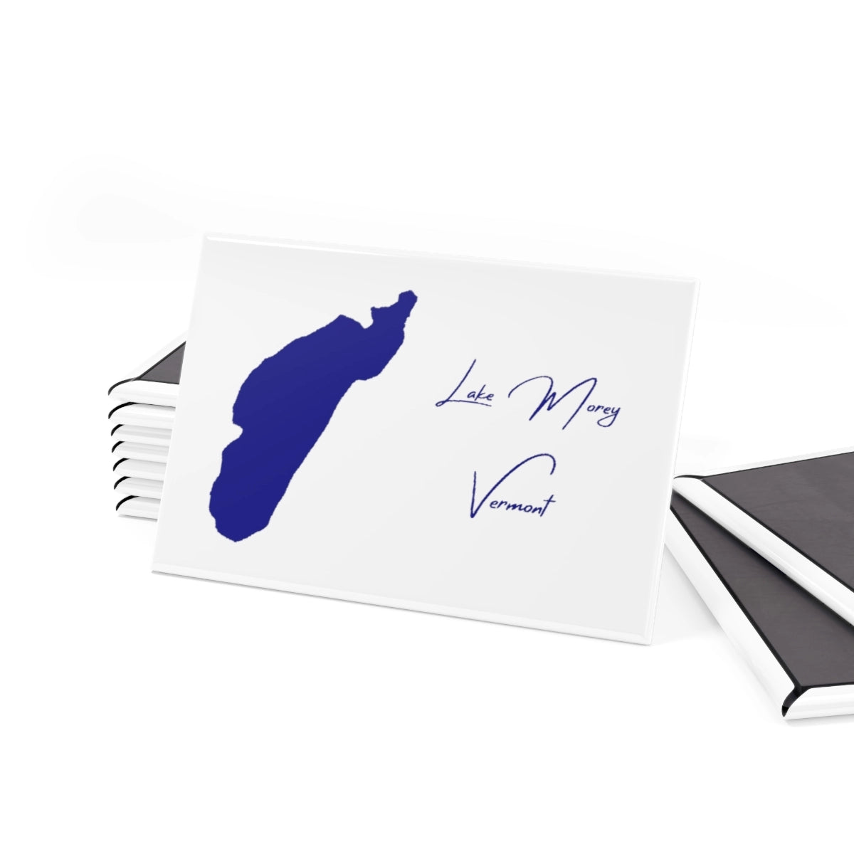 Vermont Lake Morey Magnet front position view from set 2 x 3.webp