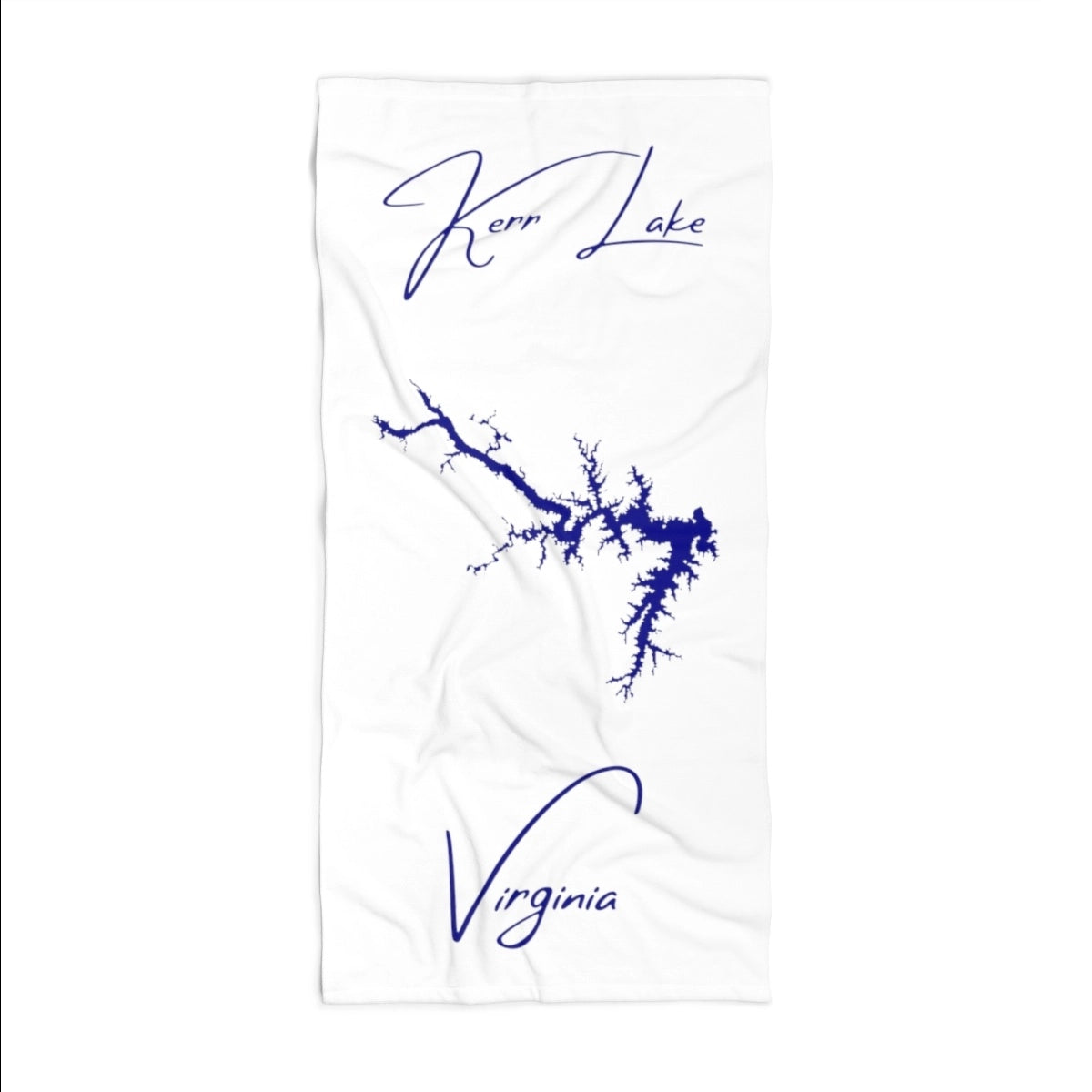 Virginia Kerr Lake Beach Towel front position view from front 36 x 72.webp