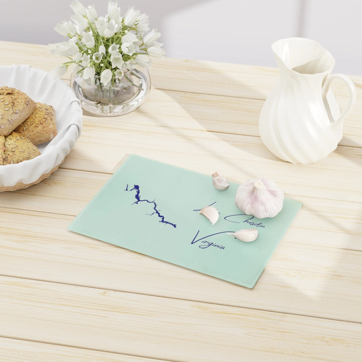 Virginia Lake Chesdin Cutting Board other position view from context-1 small.webp