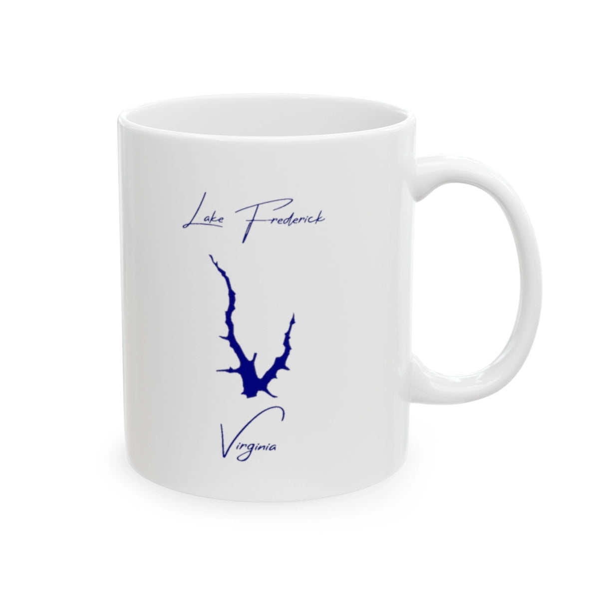 Virginia Lake Frederick Ceramic Mug other position view from right 11oz.webp