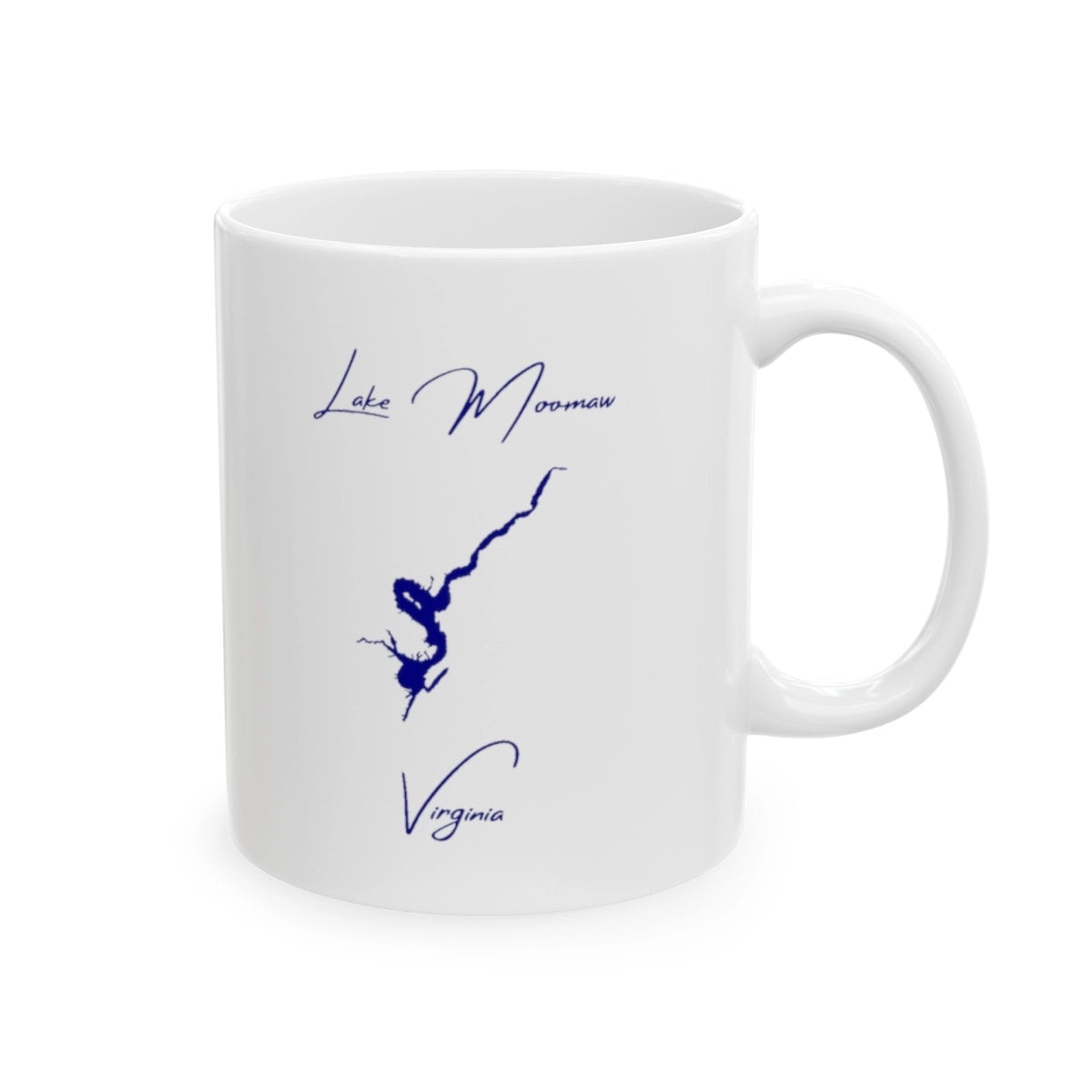 Virginia Lake Moomaw Ceramic Mug other position view from right 11oz.webp