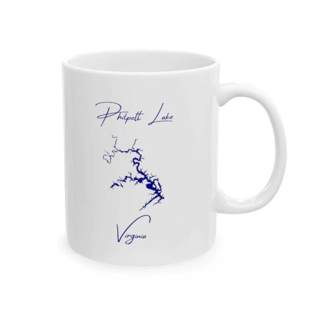 Virginia Philpott Lake Ceramic Mug other position view from right 11oz.webp