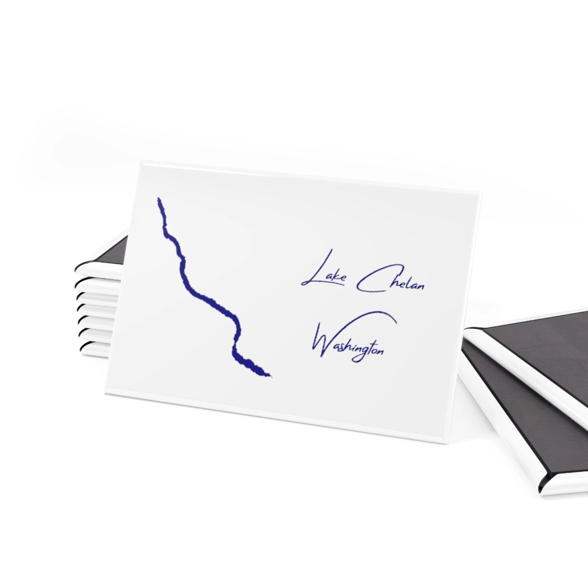 Washington Lake Chelan Magnet front position view from set 2 x 3.webp