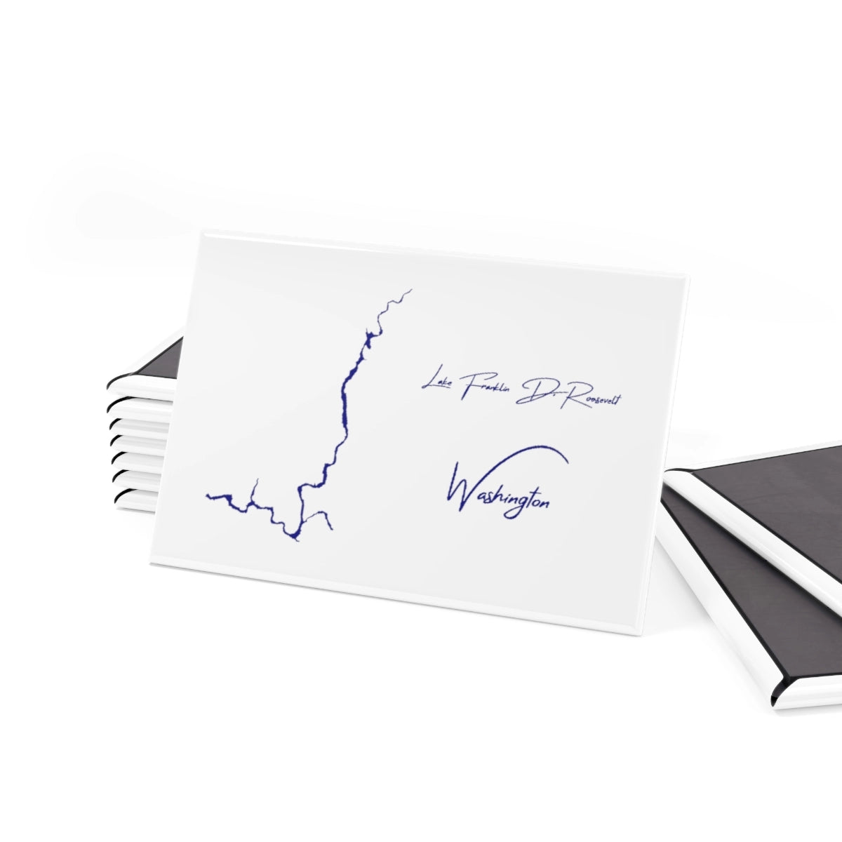 Washington Lake Franklin D. Roosevelt Magnet front position view from set 2 x 3.webp