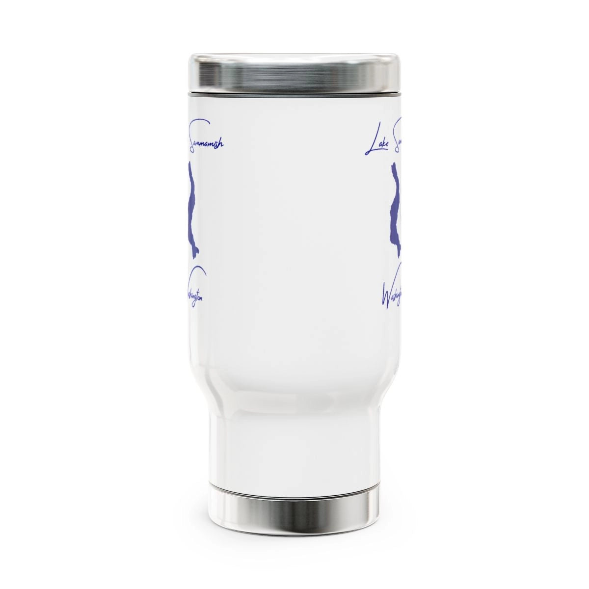 Washington Lake Sammamish Travel Mug other position view from front 14oz.webp