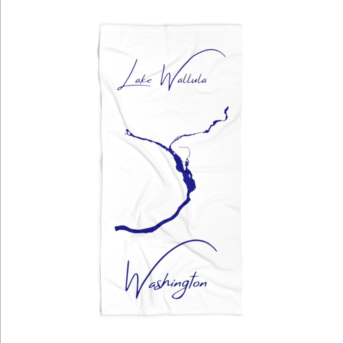 Washington Lake Wallula Beach Towel front position view from front 36 x 72.webp