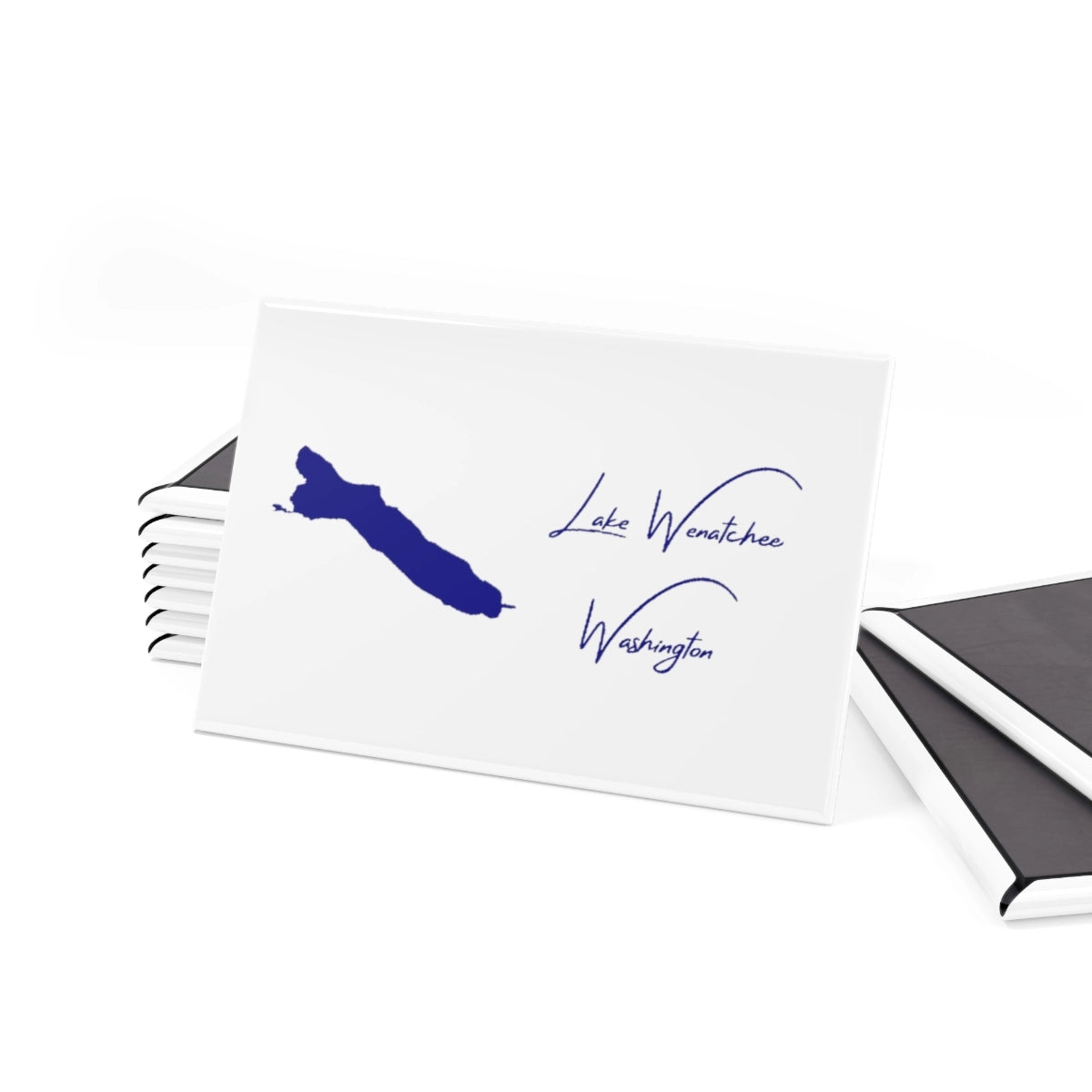 Washington Lake Wenatchee Magnet front position view from set 2 x 3.webp