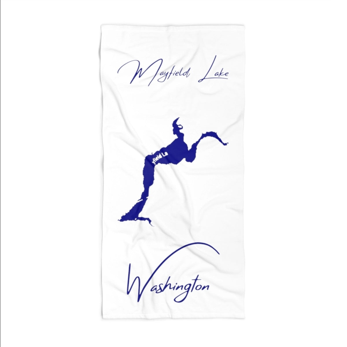 Washington Mayfield Lake Beach Towel front position view from front 36 x 72.webp