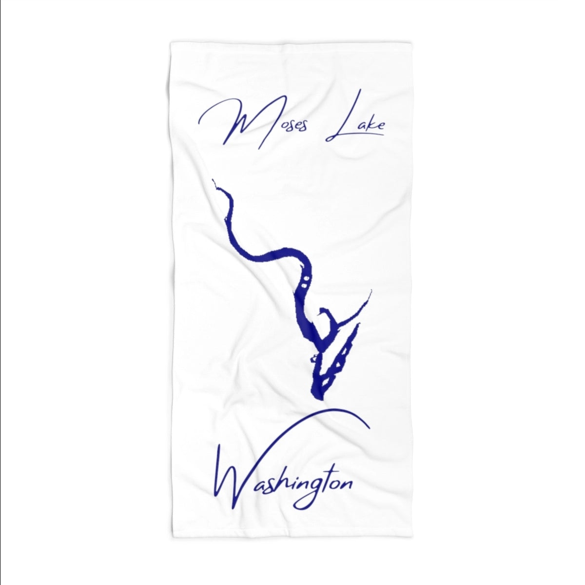 Washington Moses Lake Beach Towel front position view from front 36 x 72.webp
