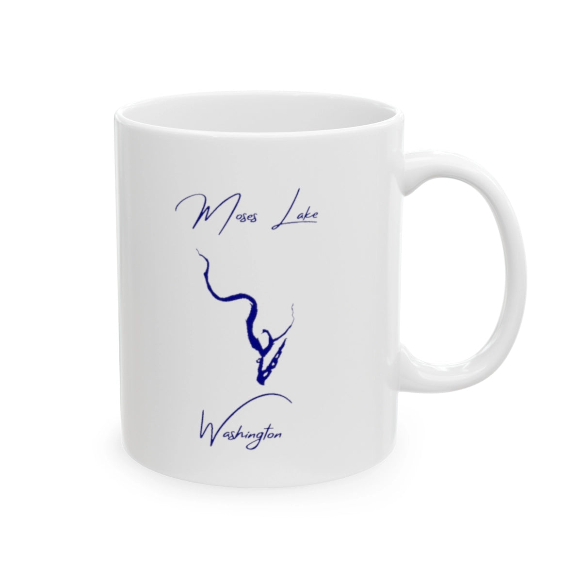 Washington Moses Lake Ceramic Mug other position view from right 11oz.webp