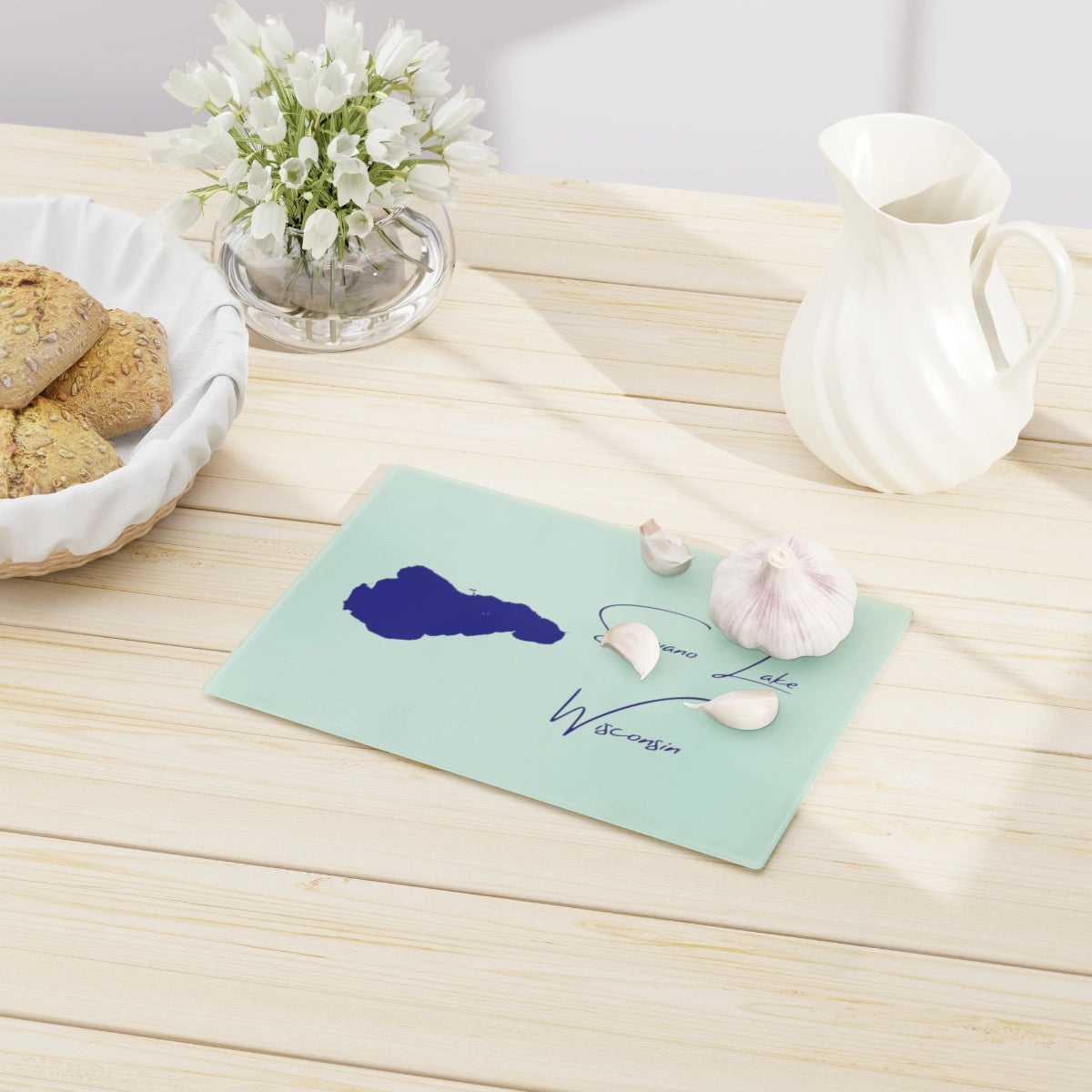 Wisconsin Shawano Lake Cutting Board other position view from context-1 small.webp