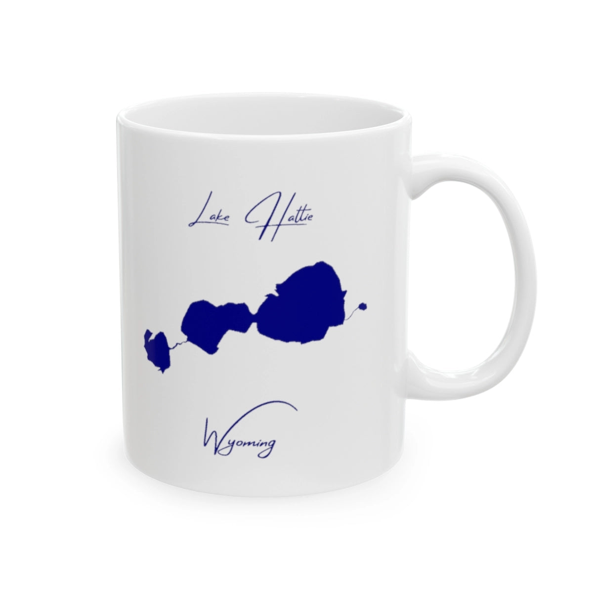 Wyoming Lake Hattie Ceramic Mug other position view from right 11oz.webp