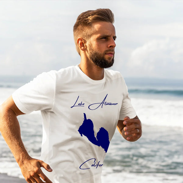 lifestyle image of Lake Almanor California T-shirt