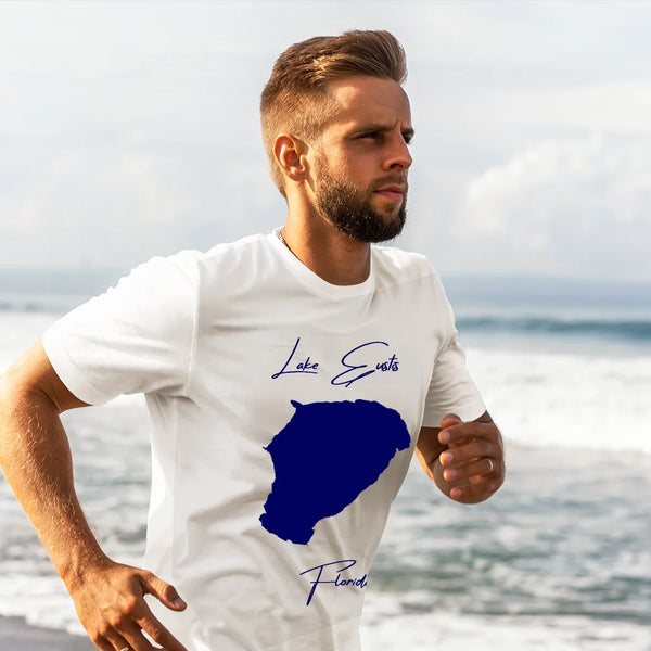 lifestyle image of Lake Eustis Florida T-shirt
