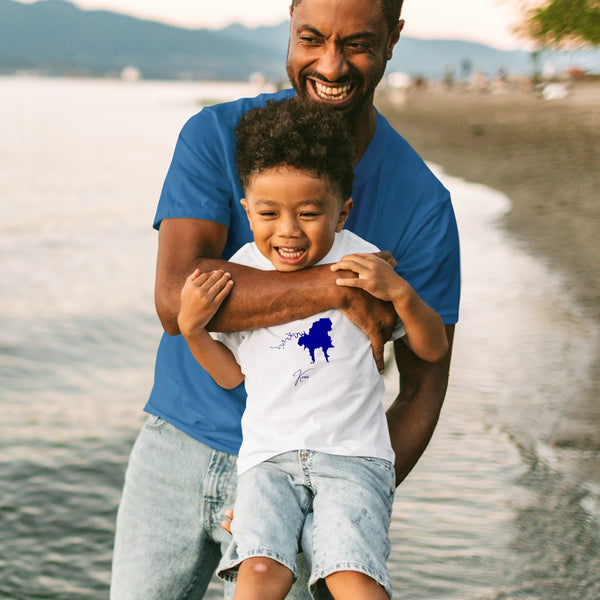 lifestyle image of Elk City Lake Kansas Toddler T-shirt