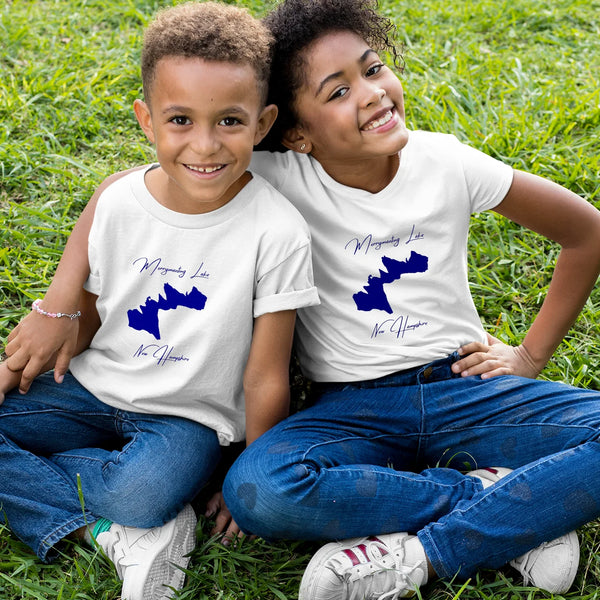 lifestyle image of Merrymeeting Lake New Hampshire Youth T-shirt