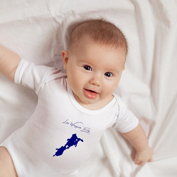 lifestyle image of Lake Wawayanda New Jersey Onesie