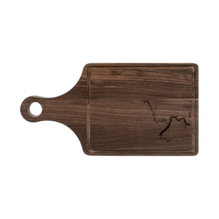 Alabama  Bankhead  Lake  Engraved  Cutting  Board  front  position  view  from  front  walnut.webp
